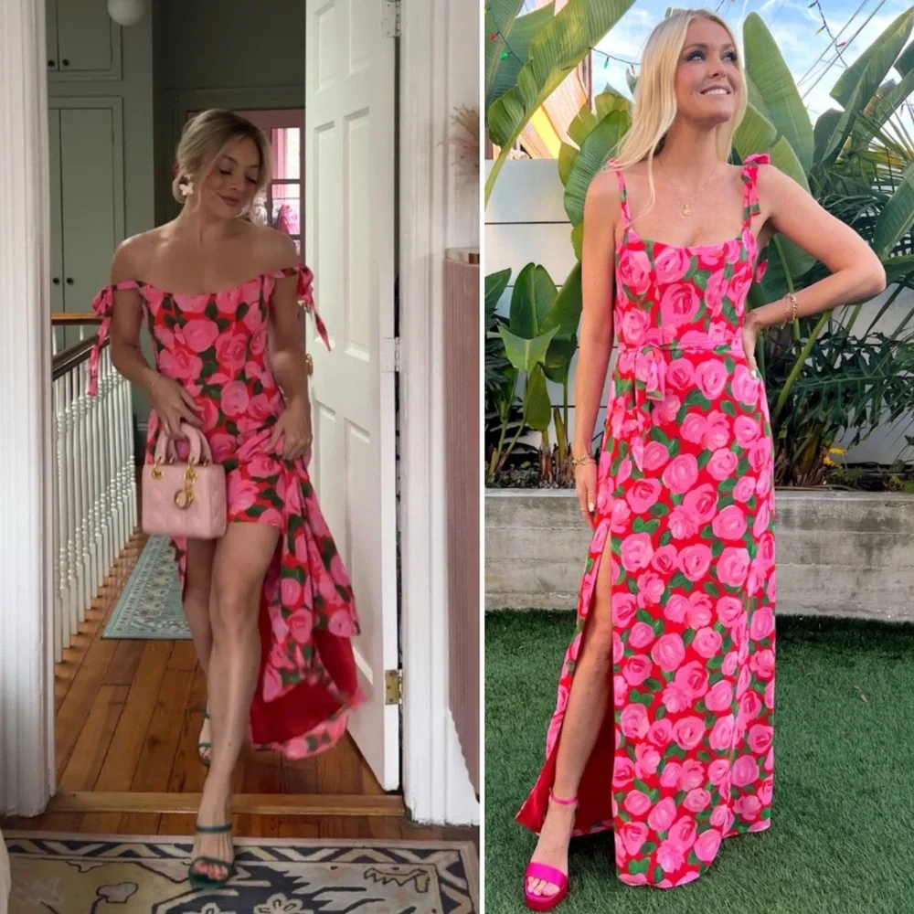 Show Me Your MuMu | Dresses | Nwt Show Me Your Mumu Willow Floral Print Maxi  Dress In Rosie Blooms Size Large | Poshmark